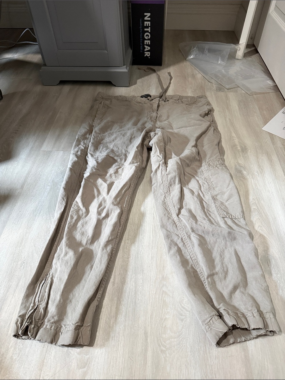 Eileen Fisher drawstring pants size small